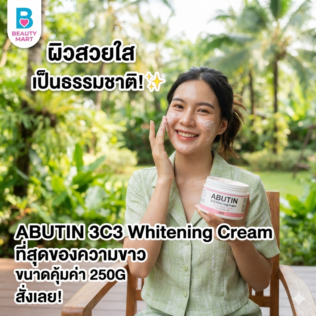 ABUTIN 3C3 Whitening Cream 250G