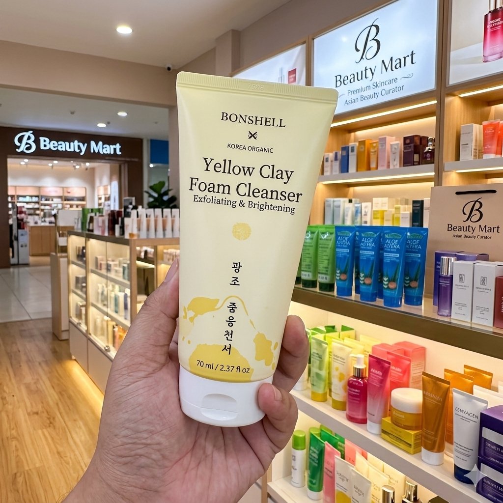 Bonnyhill Yellow Clay Foam Cleanser 170 ml
