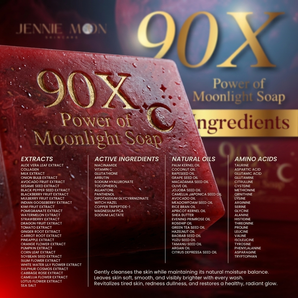 Jennie Moon 90X Power of Moonlight Soap - 160g
