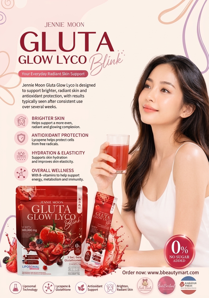 Jennie Moon Gluta Glow Lyco Juice