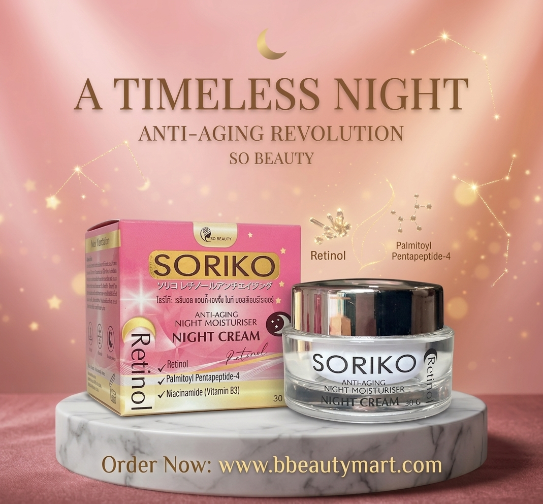 Soriko Retinol Anti-Aging Night Moisturizer Cream 30g