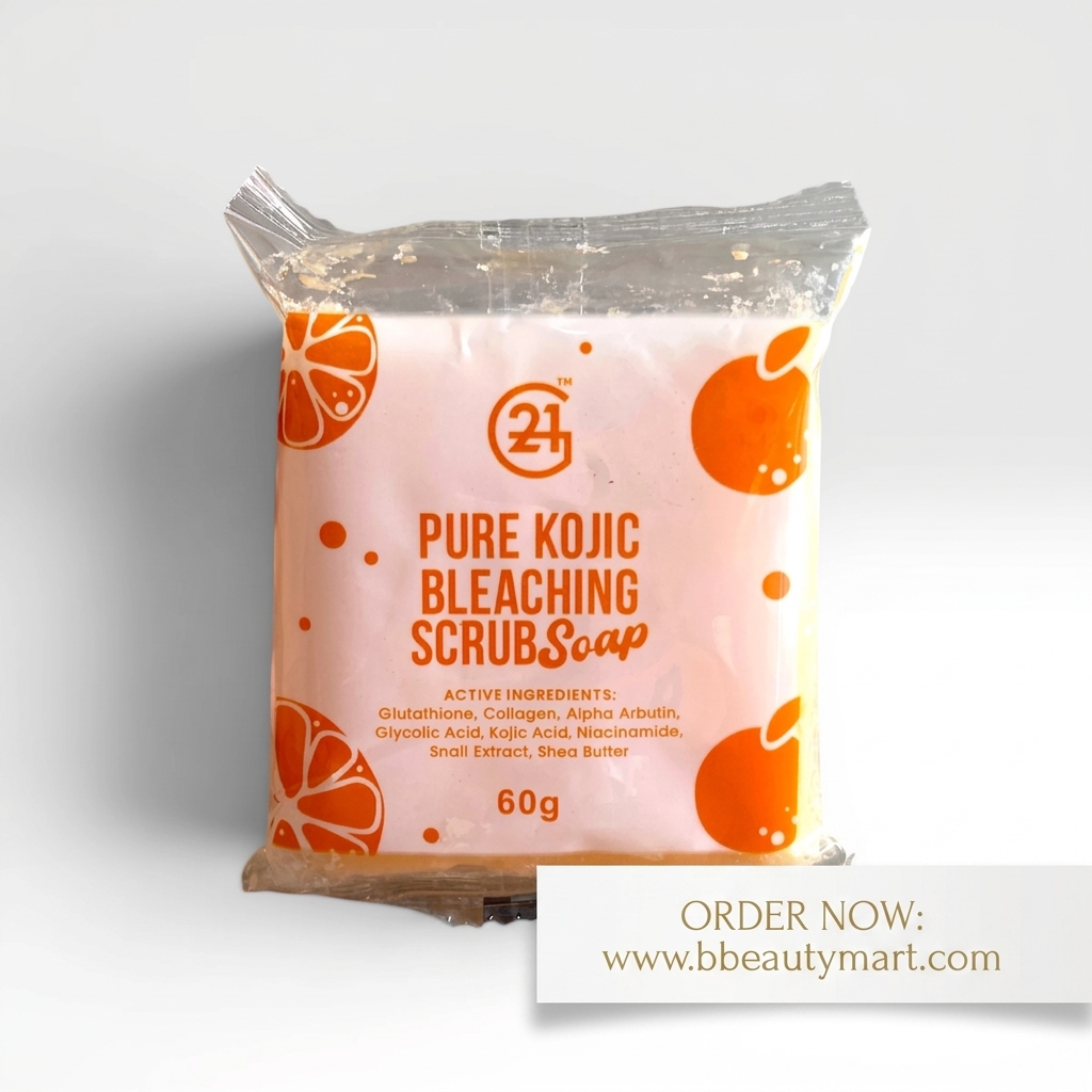 G21 Pure Kojic Bleaching Scrub Soap 60g