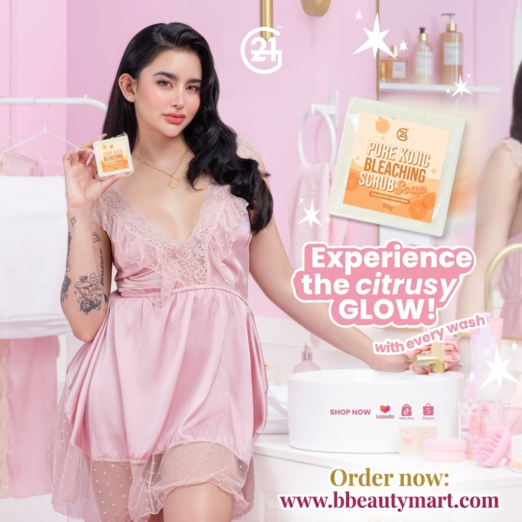 G21 Pure Kojic Bleaching Scrub Soap 60g