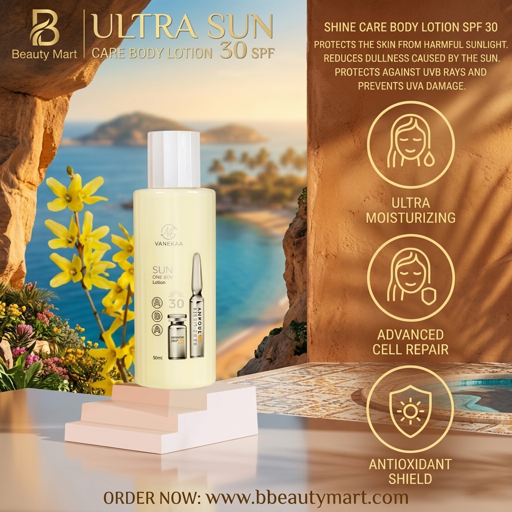 VANEKAA Sun Free Body Lotion SPF30500ml
