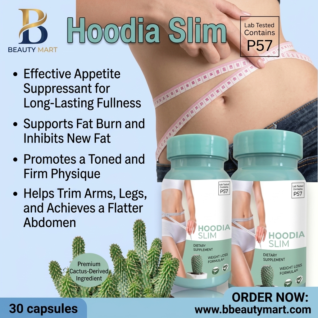 Hoodia Slim Weight Loss Formula Dietary Supplement 30 Capsules