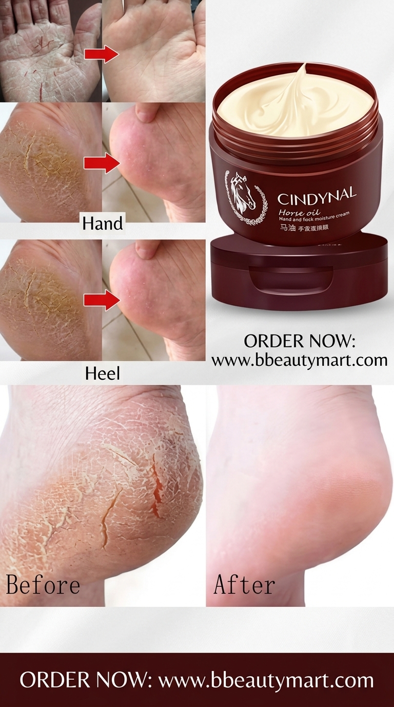 CINDYNAL Horse Oil Hand & Foot Moisture Cream