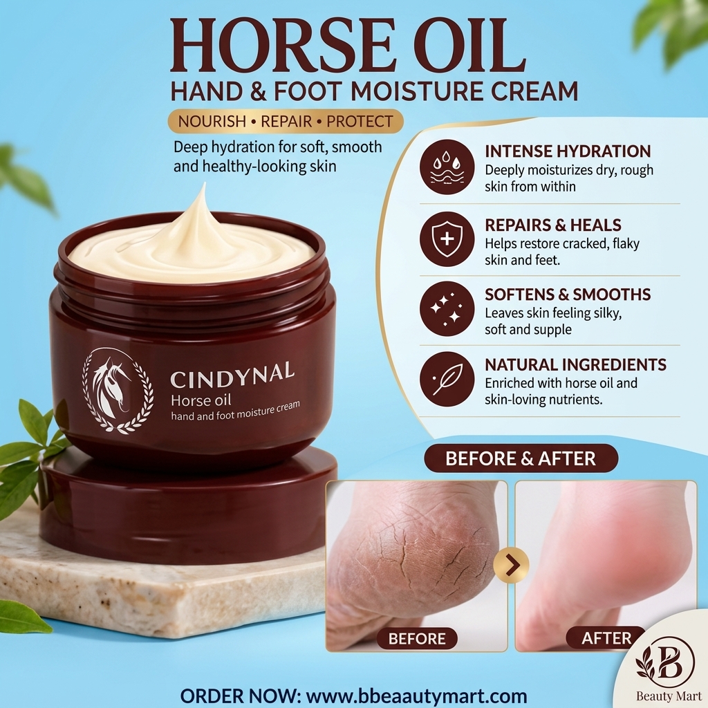 CINDYNAL Horse Oil Hand & Foot Moisture Cream