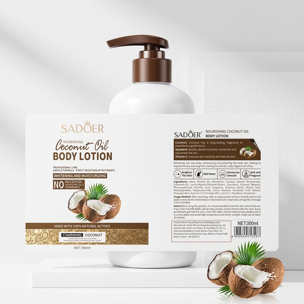 SADOER Nourishing Coconut Oil Body Lotion