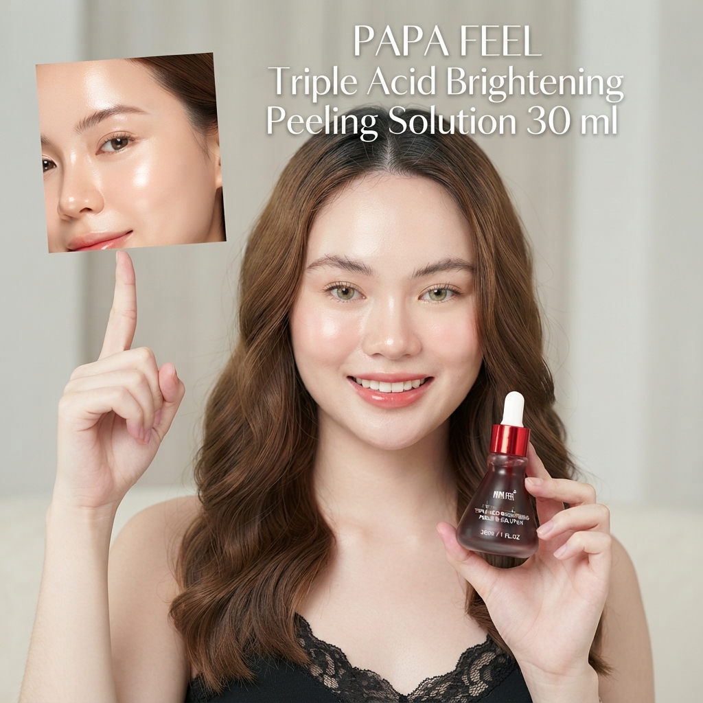 The Papa Feel Triple Acid Brightening Peeling Solution