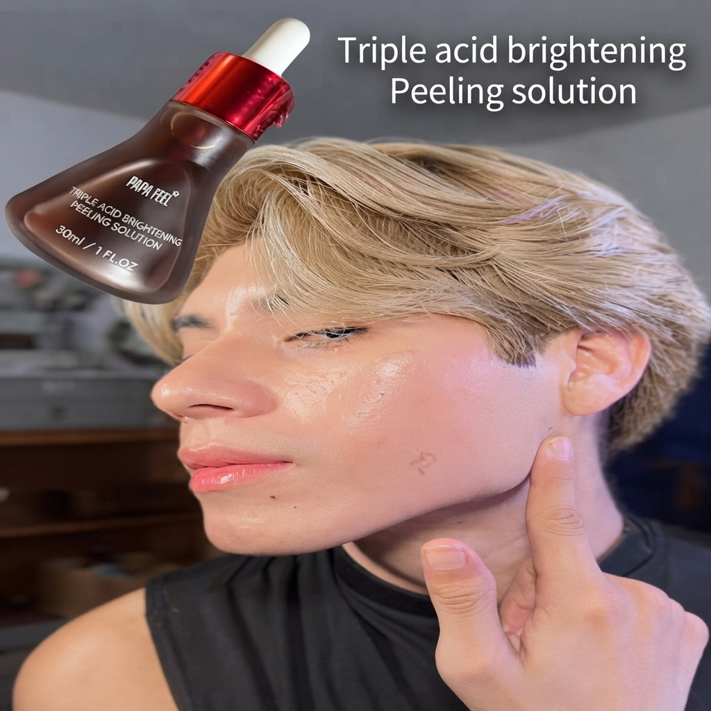 The Papa Feel Triple Acid Brightening Peeling Solution