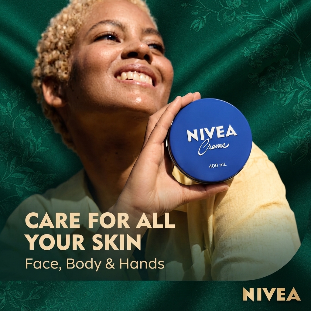 Nivea (400ml) is a classic, rich multi-purpose intensive moisturizer Cream