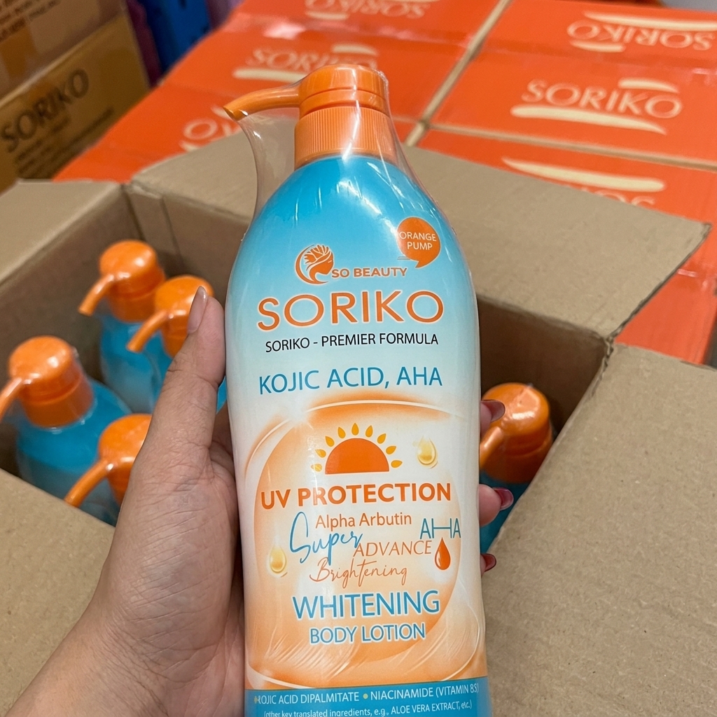 Soriko Kojic Acid AHA Whitening Body Lotion