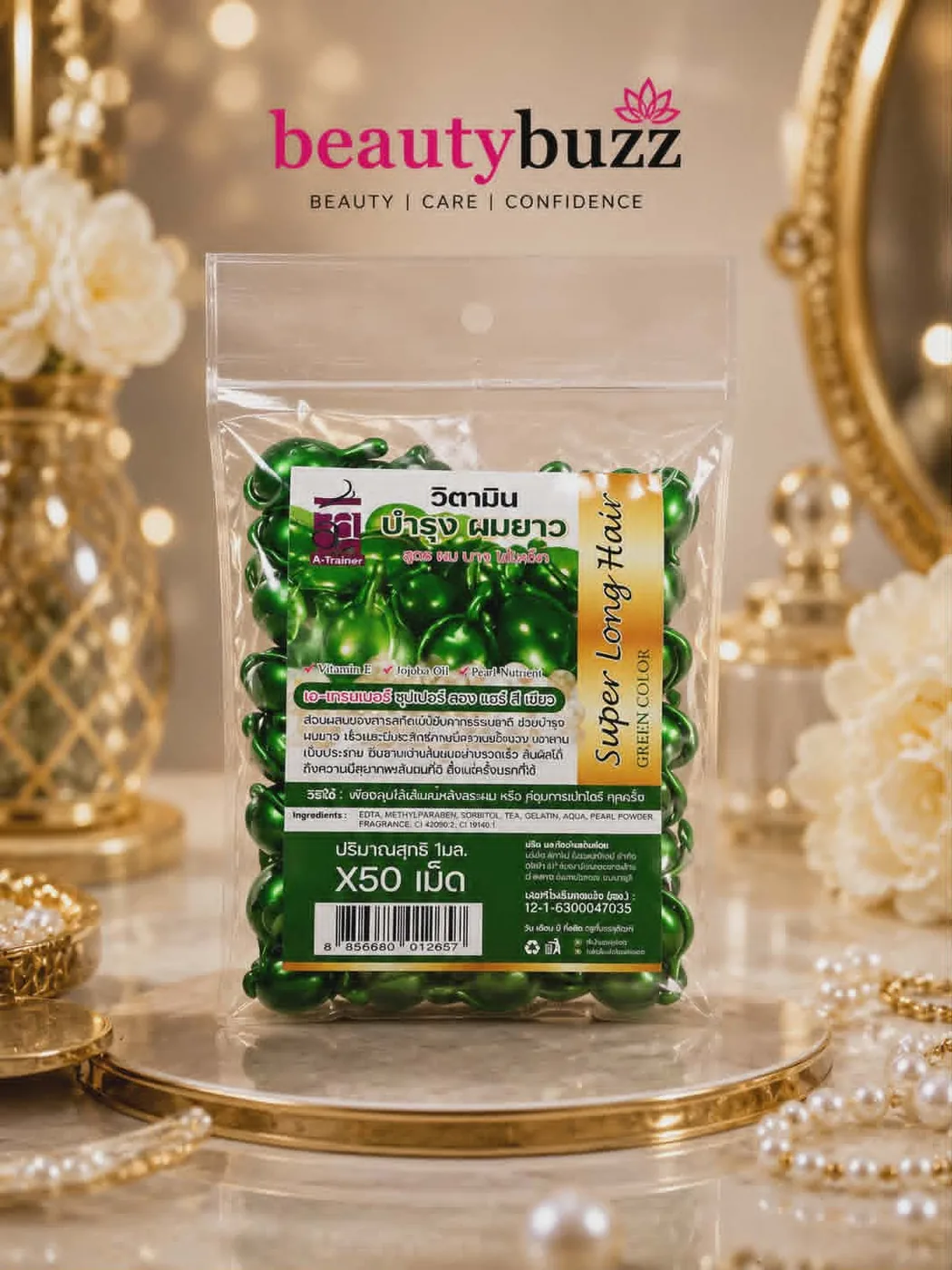 A-Trainer Super Long Hair Capsules (made in Thailand)